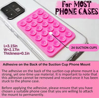 Mobile Phone Silicone Suction Stand