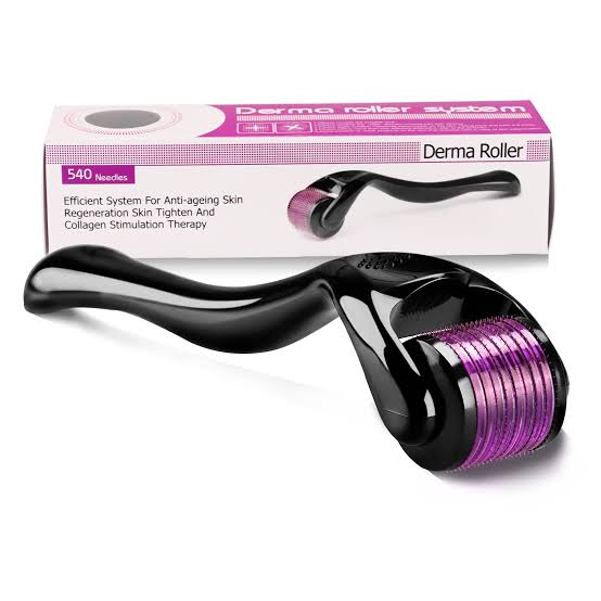 DERMA ROLLER WITH 540 MICRO NEEDLE SKIN THERAPY 0.5